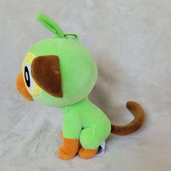 Pokemon Grookey plush toy 8" - Picture 3 of 6